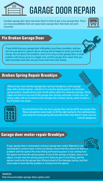 Garage Door Repair Infographich